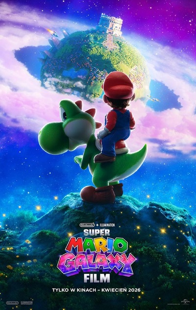Event poster:  SUPER MARIO GALAXY FILM 