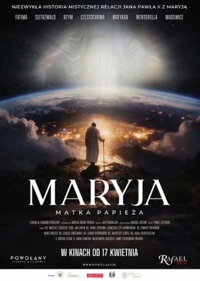 Event poster:  MARYJA. MATKA PAPIEŻA 