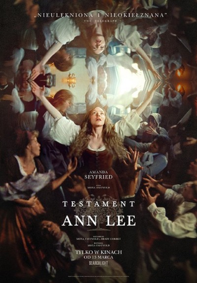 Event poster:  TESTAMENT ANN LEE 
