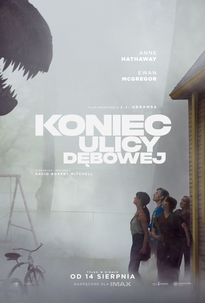 Event poster:  KONIEC ULICY DĘBOWEJ 
