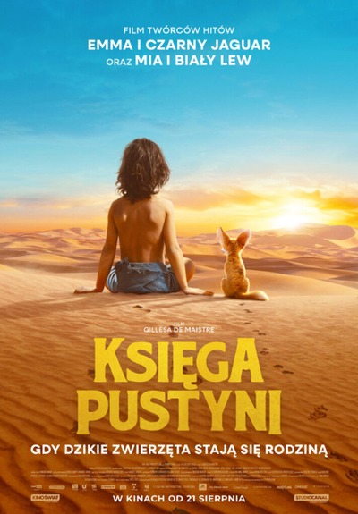 Event poster:  KSIĘGA PUSTYNI 
