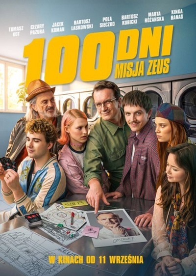 Event poster:  100 DNI: MISJA ZEUS 