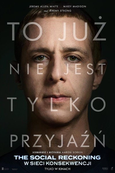 Event poster:  THE SOCIAL RECKONING: W SIECI KONSEKWENCJI 
