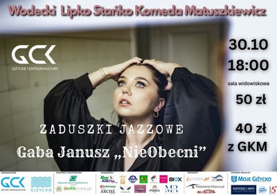 Plakat wydarzenia:  ZADUSZKI JAZZOWE  GABA JANUSZ "NIEOBECNI" 